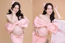 Nữ MC VTV khoe bụng bầu vượt mặt thần thái vẫn rạng ngời