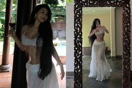 'Đệ nhất hot girl Sài thành' diện mốt lộ chân ngực, khoe vóc dáng siêu thực