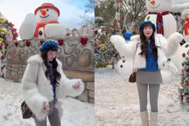 Hot girl FAPtv Thúy Kiều giao diện cô bé mùa đông ngọt ngào