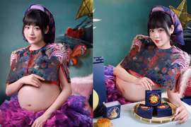 'Hot girl trứng rán' tung bộ ảnh Trung thu đẹp như cổ tích