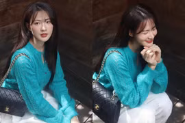 'Nàng thơ màn ảnh' Minh Trang dịu dàng giữa trời Đà lạt mưa bay