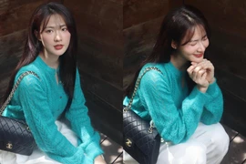 'Nàng thơ màn ảnh' Minh Trang dịu dàng giữa trời Đà lạt mưa bay