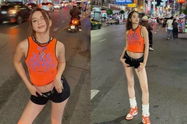 Chị gái Thiều bảo Trâm lên đồ đi “đu idol” hút ánh nhìn