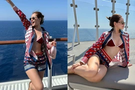 Chi Pu khoe trọn đường cong mướt mắt với "view sang chảnh"