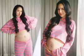 Joyce Phạm khoe visual "nét căng" những tháng cuối thai kỳ