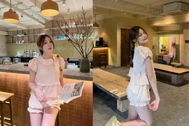 Nhan sắc tỏa sáng của Tăng Mỹ Hàn trong bộ ảnh đầu năm mới