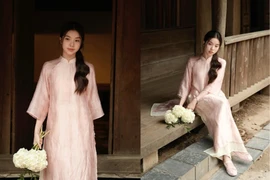 Gái xinh Trịnh Hà Vi ‘đốn tim’ với giao diện nàng thơ trong tà áo dài