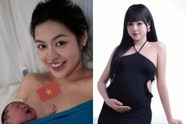 'Hot girl trứng rán' hạnh phúc khoe khoảnh khắc vượt cạn thành công