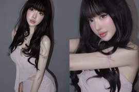 Elly Trần đốn tim với nhan sắc 'búp bê sống'