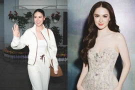 Nhan sắc 'mỹ nhân đẹp nhất Philippines' gây chú ý khi đến Việt Nam