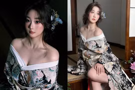 'Nữ thần eSports' diện kimono hóa gái Nhật khiến fan không thể rời mắt