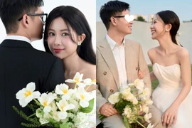 Ảnh cưới đẹp như mơ của nữ streamer từng 2 lần mắc ung thư