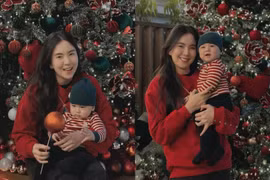 MC Mai Ngọc chào tháng 12 với những khoảnh khắc ngọt ngào, ấm áp bên con trai