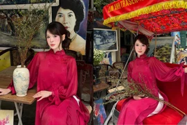 ‘IT girl’ Wyn Anh chào những ngày cuối năm với bộ ảnh áo dài duyên dáng