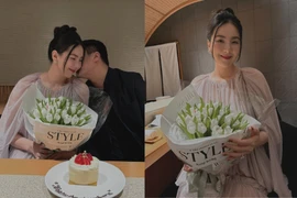 MC Mai Ngọc khoe khoảnh khắc ngọt ngào bên ông xã kỉ niệm 1 năm ngày cưới