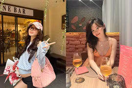 Bụng bầu vượt mặt, hot girl Ly Phạm vẫn lên đồ 'cực slay'