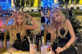 'Rosé bản Việt' thả thính fan với loạt ảnh ăn tối ngọt ngào