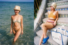 Quỳnh Anh Shyn ‘xả suộc’ đi biển với hội chị em, diện bikini cực nóng bỏng