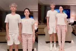 Con trai Lệ Quyên cao vượt mẹ nửa đầu, gương mặt điển trai
