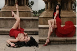 Hot girl Sài Thành 'thôi miên' người nhìn với thần thái ma mi, sắc sảo