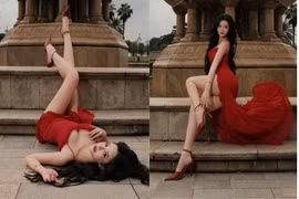 Hot girl Sài Thành 'thôi miên' người nhìn với thần thái ma mi, sắc sảo