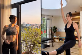 MC Mai Ngọc khoe vóc dáng cực phẩm sau sinh, lộ rõ cơ bụng số 11