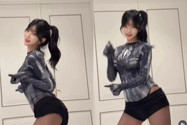 Danh tính hot girl xứ Hàn với màn biến hình người nhện viral mạng