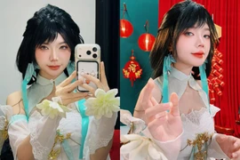 Du Phong Linh giao diện tóc đen lạ lẫm khiến fan 'thổn thức'