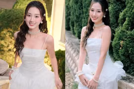 Hot girl Hoàng Khánh Ly 'gây thương nhớ" với vẻ đẹp trong trẻo như nàng thơ