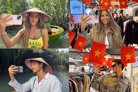 Cặp đôi ngoại quốc viral vì loạt ảnh check-in ở Việt Nam