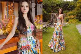 Huyền Baby hóa "nữ thần mùa hè" với phong cách sang chảnh