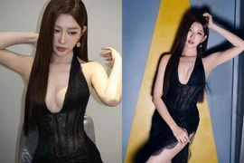Thúy Ngân diện mẫu váy xuyên thấu chiếm trọn spotlight