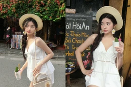 "Tiên nữ mukbang" gây thương nhớ với visual nàng thơ Hội An