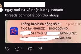 Thực hư chuyện mạng xã hội Threads trả lương cho người dùng