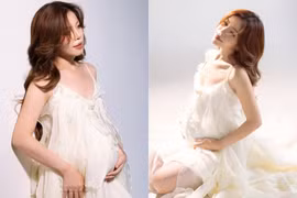 Beauty blogger đời đầu Changmakeup hạnh phúc khoe bụng bầu vượt mặt