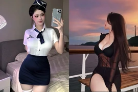 Fan 'đắm chìm' với khoảnh khắc Yugi Kiều Oanh thả dáng giữa hoàng hôn