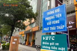 Thực tế hạ tầng bãi đỗ, điểm trung chuyển vùng phát thải thấp Hà Nội