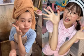 Cô gái Thái Lan nổi tiếng với những video quay cảnh tắm gội