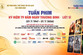 Hơn 190 cụm rạp toàn quốc chiếu phim cách mạng miễn phí dịp 27/7