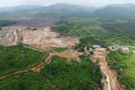 Cận cảnh hồ chứa nước tạo ra lũ quét ở Lâm Đồng