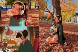 Jenny Huỳnh đốn tim với giao diện ‘Lofi girl’ thư giãn