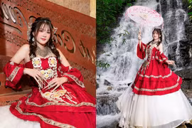 Nữ streamer hóa thân thành 'gái bản' khiến fan xuýt xoa