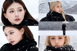 Loạt hot girl cùng rủ nhau đi ngắm tuyết bằng AI