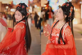 Jenny Huỳnh hóa tỷ tỷ xứ Trung yểu điệu thục nữ