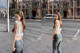 “Hot girl Muvik” một thời diện crop top, khoe dáng giữa trời 11 độ