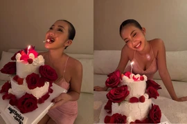 Huyền 2k4 gợi cảm hết nấc trong loạt ảnh chào sinh nhật tuổi 21