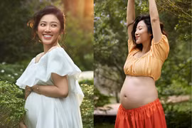 MC Yumi Dương bụng bầu vượt mặt vẫn gợi cảm hút hồn