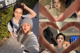 Xoài Non 'tình bể bình' bên Gil Lê giữa mùa thu xứ Hàn