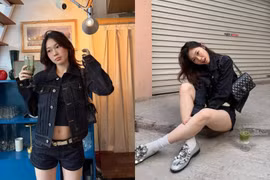 Hot girl Ly Phạm trở lại đường đua thời trang sau thời gian ở cữ