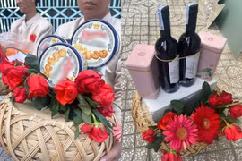 Dàn tráp cưới gây tranh cãi vì trang trí cẩu thả, 18 triệu mà ngỡ 1 triệu 8